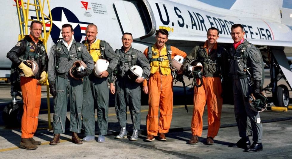 The Mercury Seven.